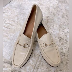 Gucci leather loafers
